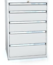 Drawer cabinet 1018 x 710 x 600 - 5x drawers